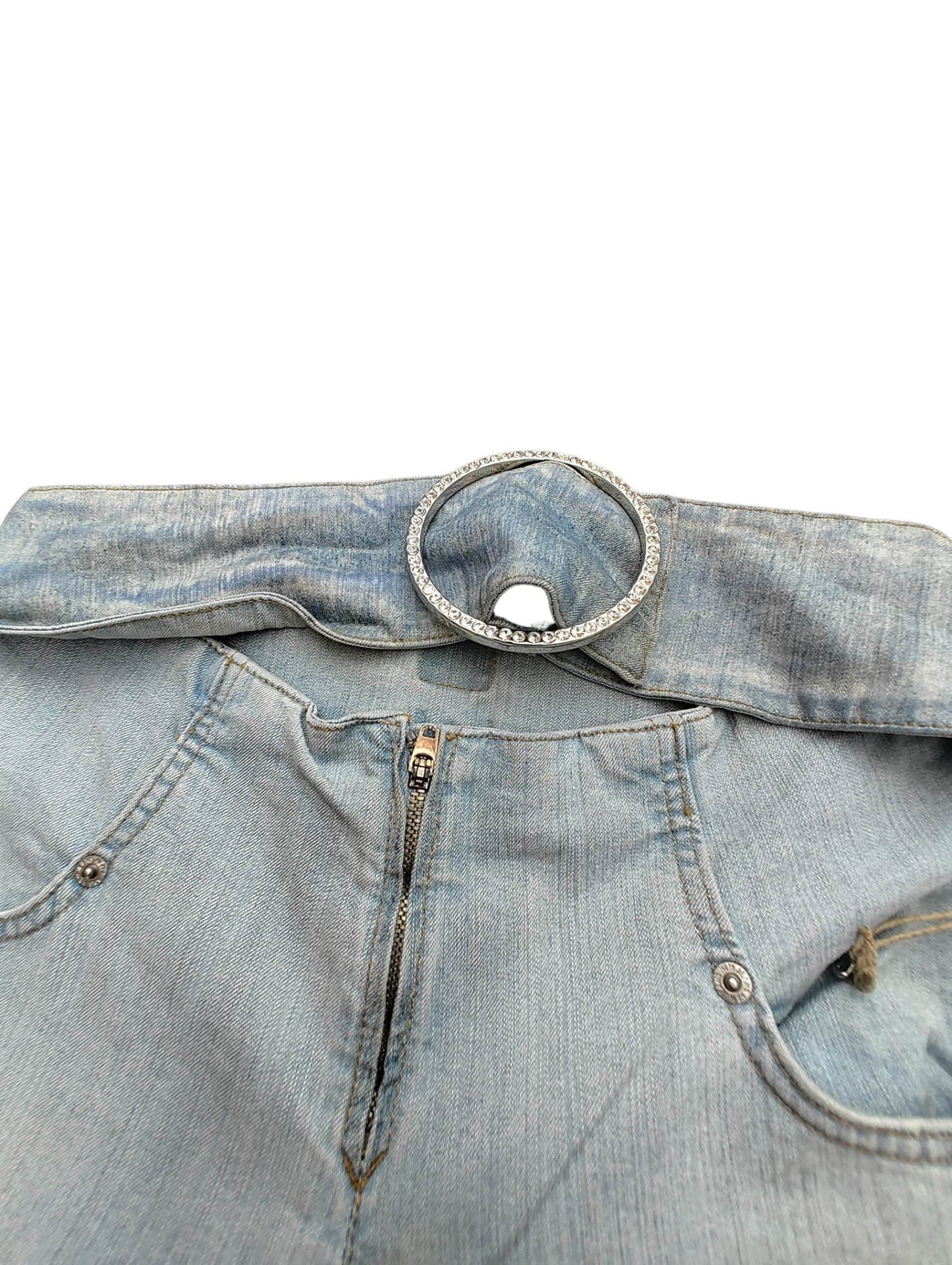 Stretch flared jeans