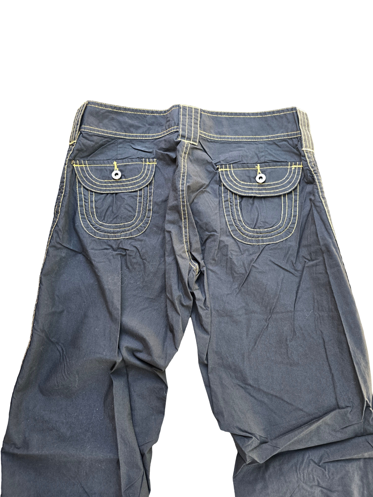 Low waist flared vintage pants