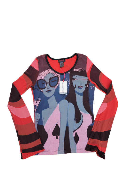 Top Custo Barcelona vintage