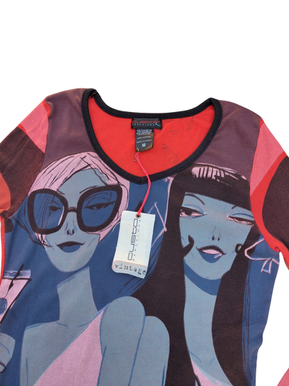 Top Custo Barcelona vintage