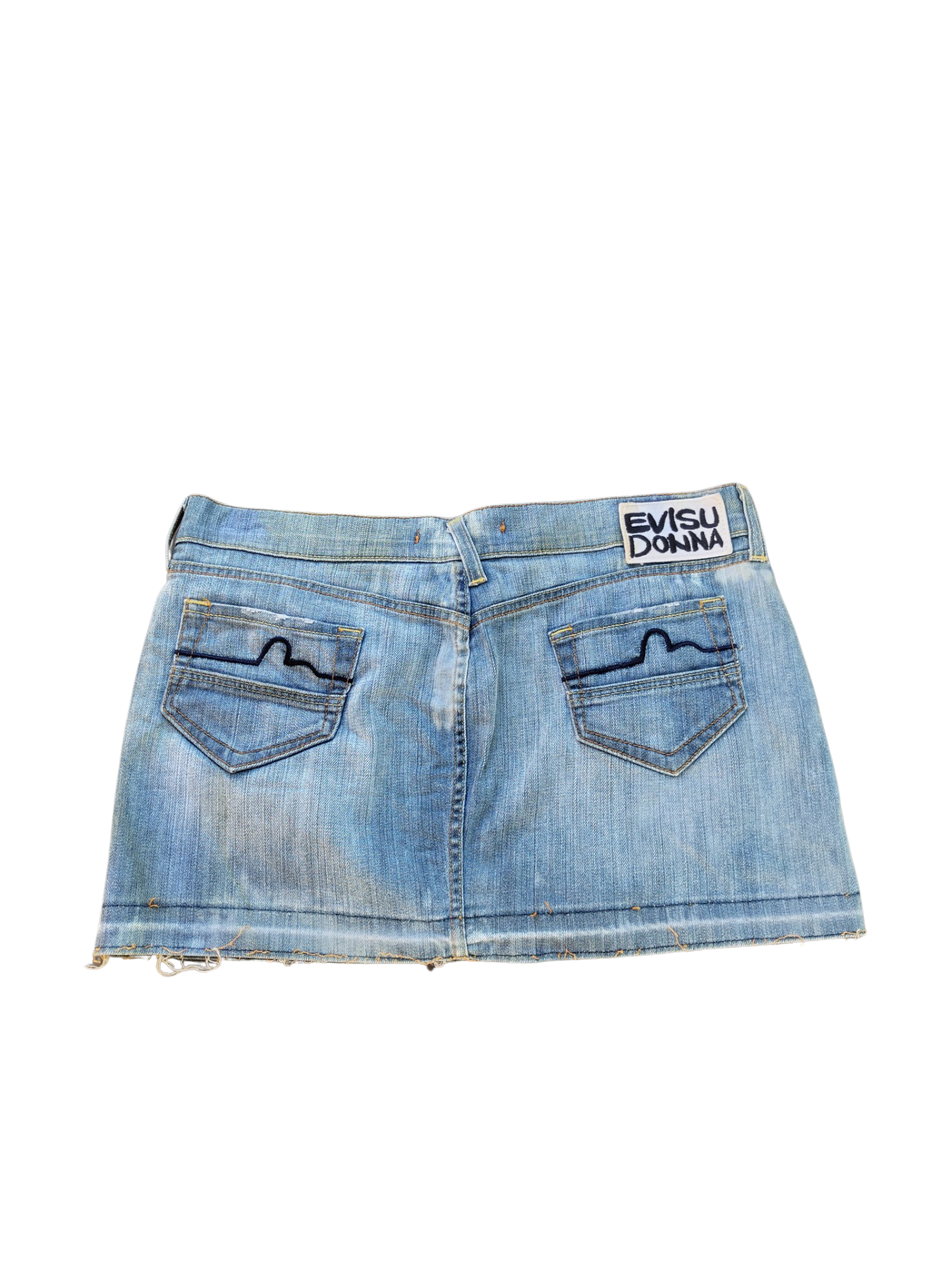 Evisu denim skirt