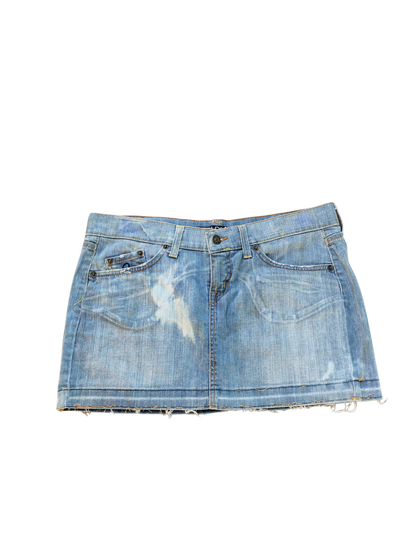 Evisu denim skirt