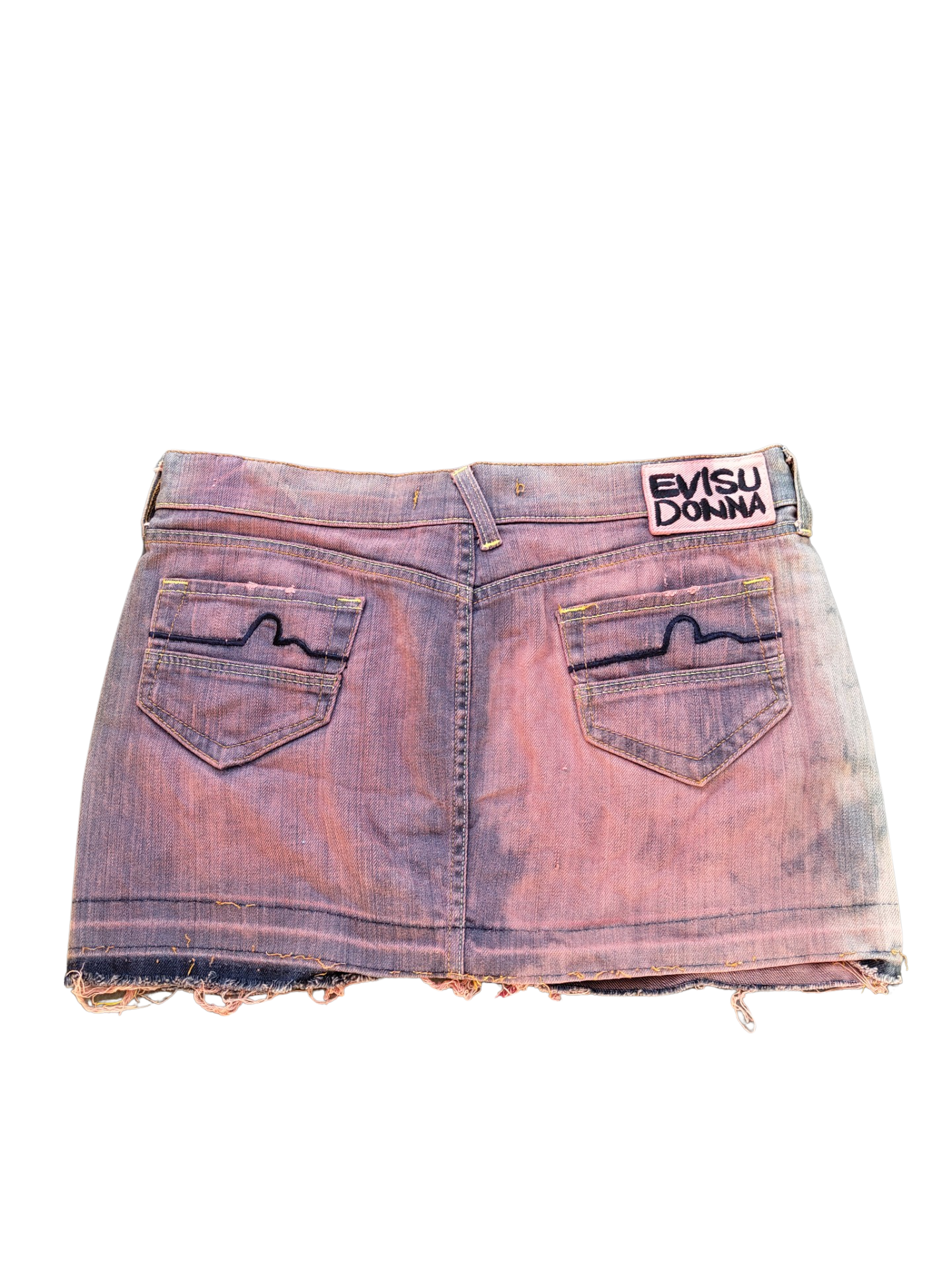 Evisu denim skirt