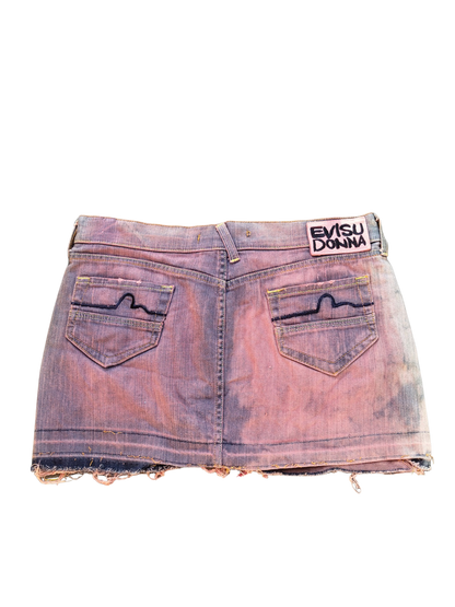 Evisu denim skirt