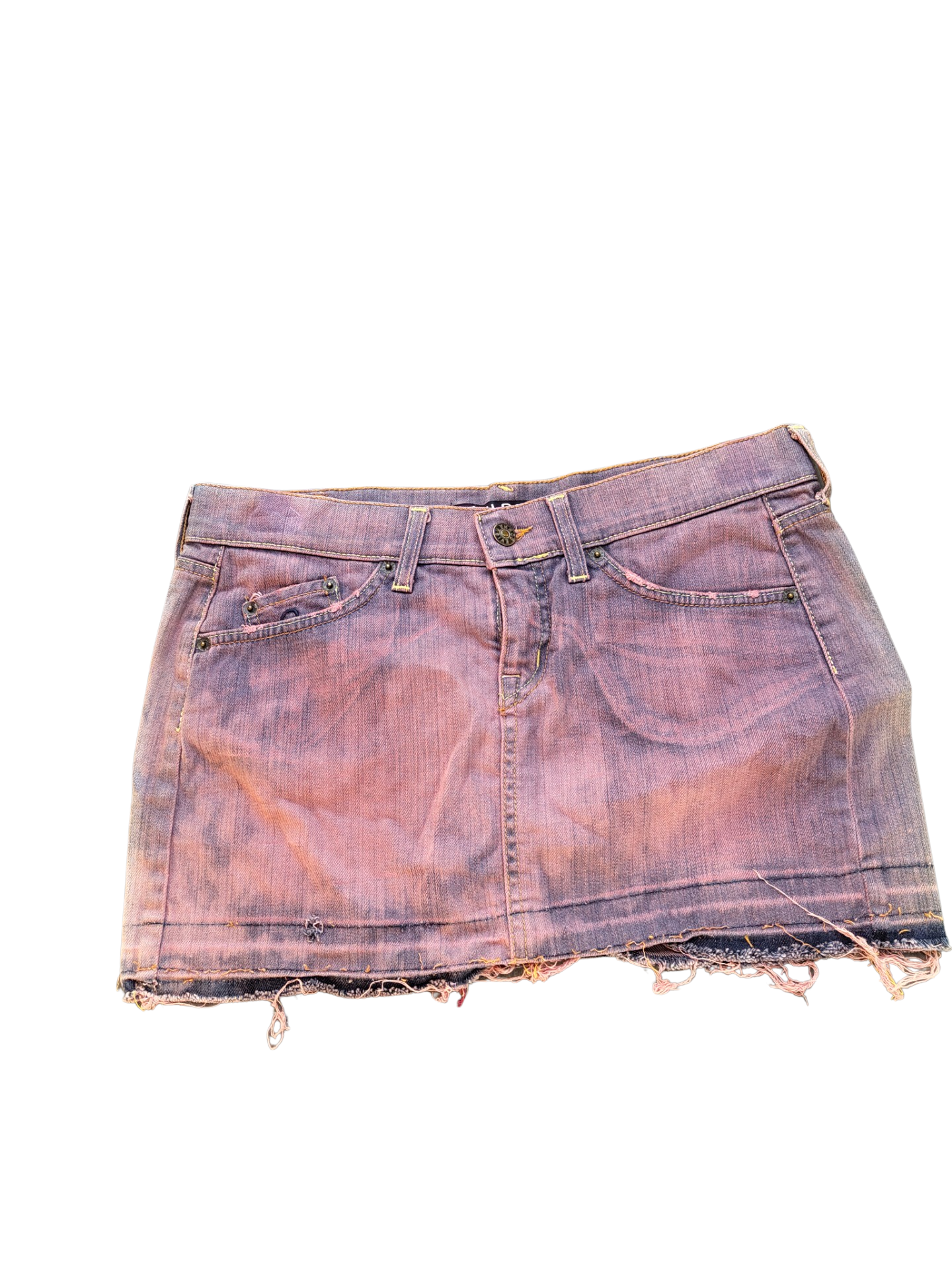 Evisu denim skirt