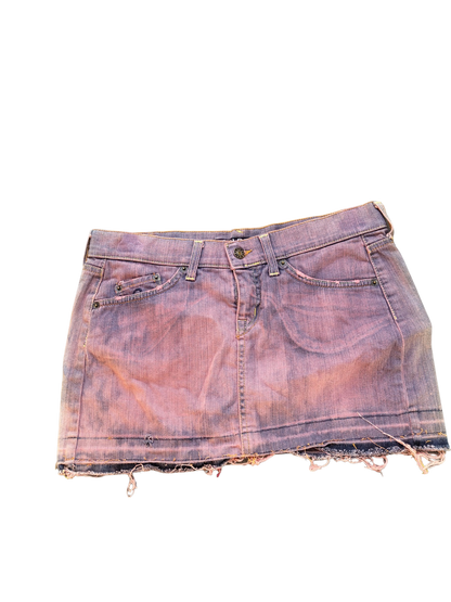 Evisu denim skirt
