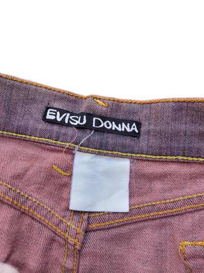 Evisu denim skirt