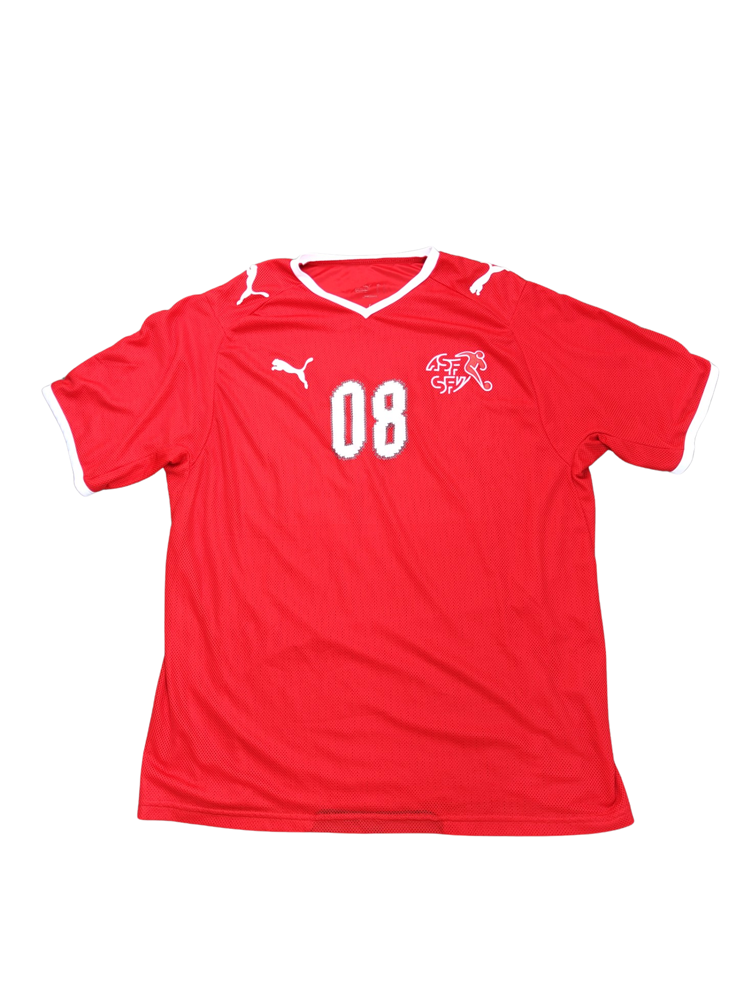 Maglia da calcio Svizzera 2008 home