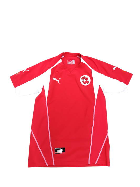 Maglia da calcio Svizzera 2004 home