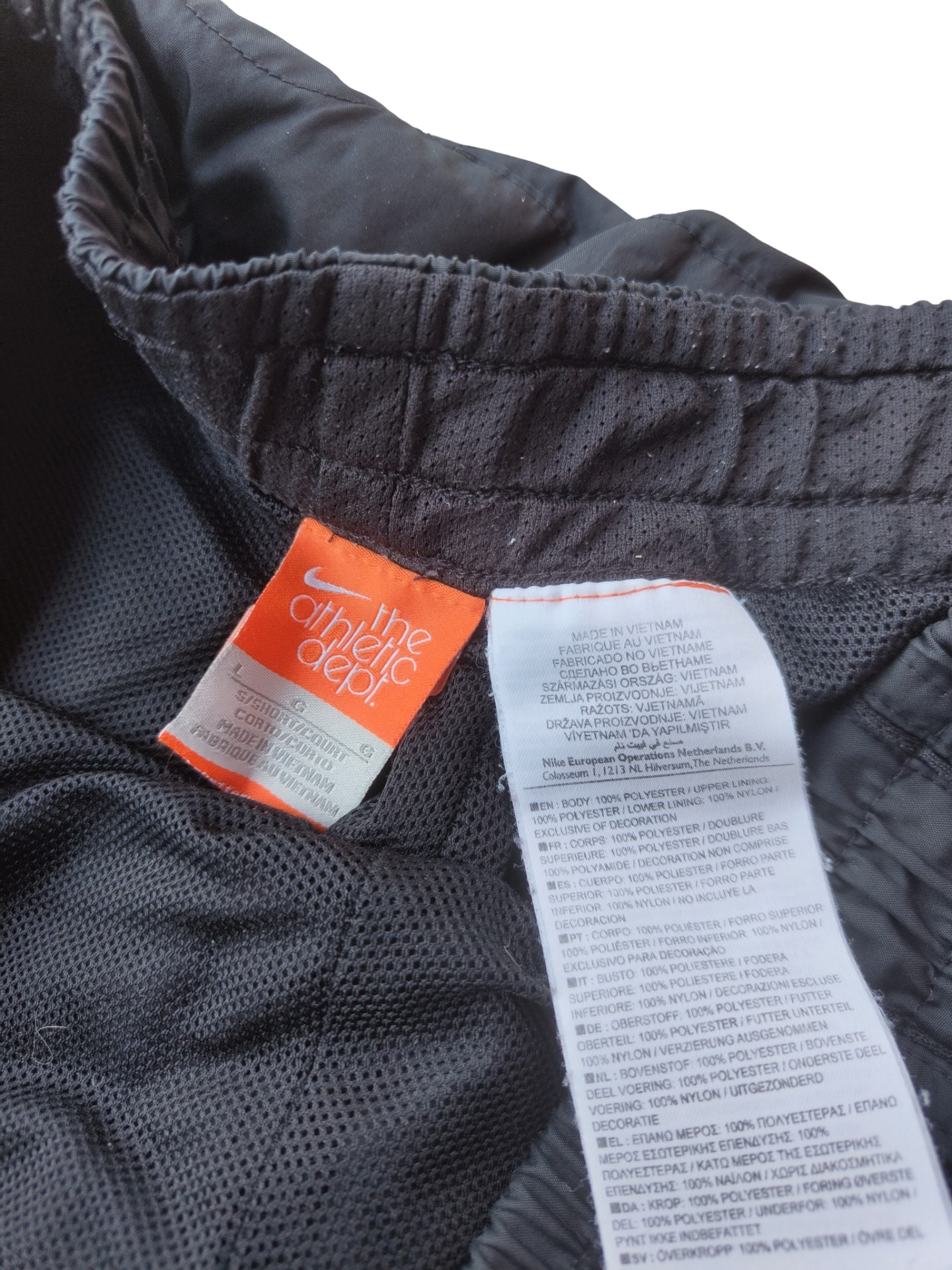 Nike athletic dept vintage parachute pants