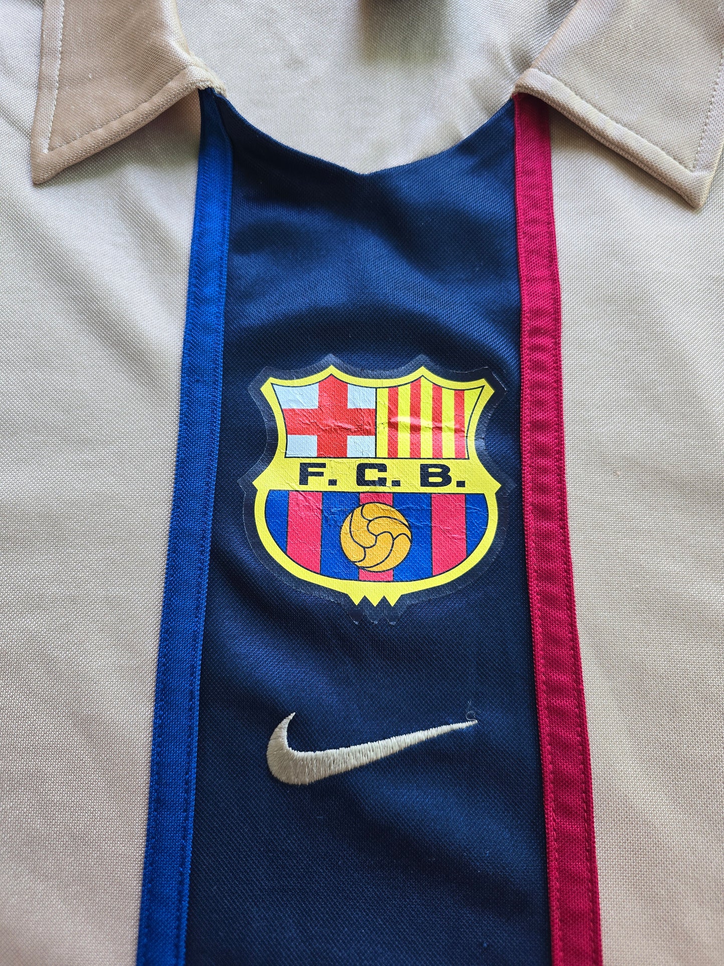 Maglia da calcio Barcelona 2002